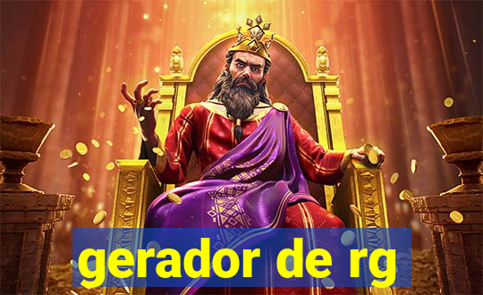 gerador de rg